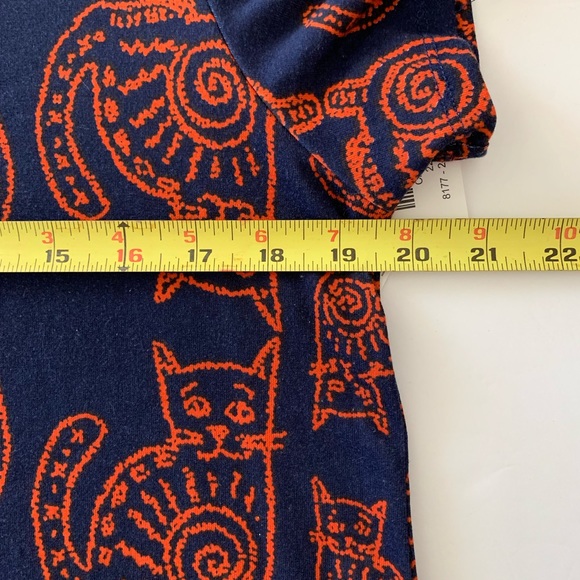 Lularoe Classic T Cats Meow Kitty NEW L - Picture 2 of 7